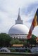 Sri Lanka: The huge dagoba at the Gangatilaka Vihara (temple), Kalutara